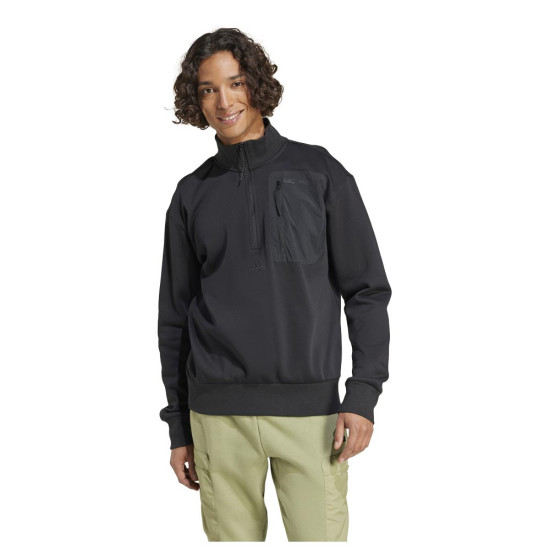 Adidas Ανδρικό φούτερ City Escape Fleece Half-Zip Sweatshirt